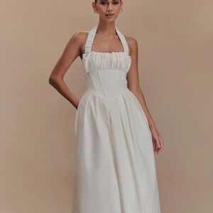 Meshki Candy Holder Midi Dress, Size S